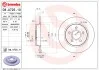 Диск гальмівний FORD FOCUS III 1.6 2.0 2011 - задн. (вир-во) BREMBO 08.A725.10 (фото 1)