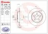 Диск гальмівний FORD FOCUS III 1.6 2.0 2011 - задн. (вир-во) BREMBO 08.A725.10 (фото 3)