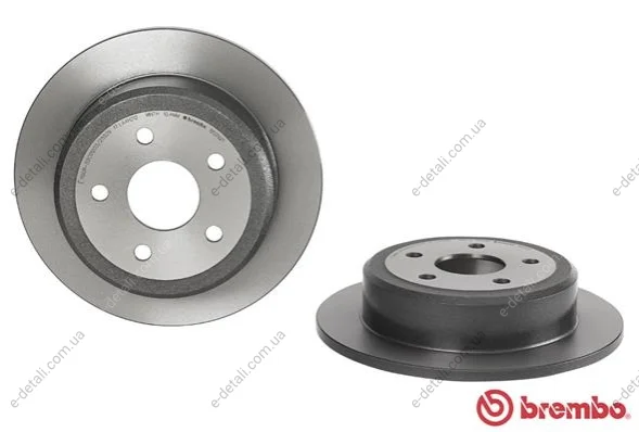 Гальмівний диск BREMBO 08.B529.21 (фото 1)