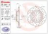Тормозной диск BREMBO 08.C501.1X (фото 1)