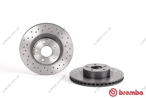 Гальмівні диски BREMBO 09.5674.2X (фото 1)