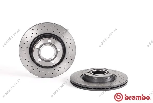Гальмівні диски BREMBO 0971961X (фото 1)