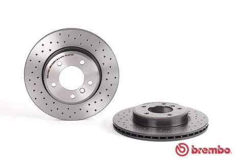 Тормозной диск BREMBO 09.7701.1X