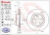Гальмівний диск вентильований BREMBO 09.9825.21 (фото 1)