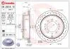 Тормозной диск задний BREMBO 09.D618.1X (фото 1)