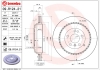 Тормозной диск вентилируемый BREMBO 09.R124.21 (фото 1)