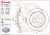 Тормозной диск вентилируемый BREMBO 09.R124.21 (фото 1)