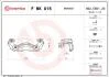 Скоба тормозного суппорта BREMBO FBK015 (фото 2)