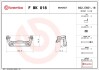 Скоба гальмівного супорта BREMBO FBK018 (фото 2)