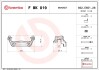 Скоба гальмівного супорта BREMBO FBK019 (фото 1)