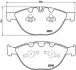 Колодки гальмівні дискові BREMBO P06047 (фото 1)