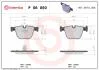 Комплект гальмівних колодок з 4 шт. дисків BREMBO P06050 (фото 1)