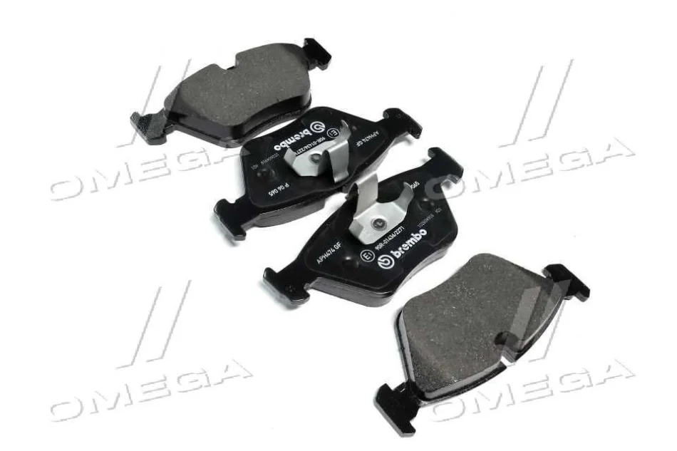 Гальмівні колодки, дискові BREMBO P06065 (фото 1)