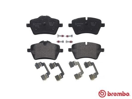 Гальмівні колодки, дискові BREMBO P06086