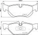 Тормозные колодки дисковые BREMBO P06 105 (фото 1)