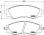 Тормозные колодки дисковые BREMBO P10 006 (фото 1)