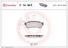 Гальмівні колодки дискові BREMBO P10 053 (фото 1)