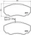 Тормозные колодки дисковые BREMBO P23 091 (фото 1)