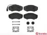 Тормозные колодки дисковые BREMBO P23 091 (фото 2)