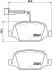 Тормозные колодки дисковые BREMBO P23 146 (фото 1)
