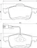 Тормозные колодки дисковые BREMBO P23 163 (фото 1)
