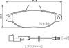 Гальмівні колодки, дискові BREMBO P24 147 (фото 1)