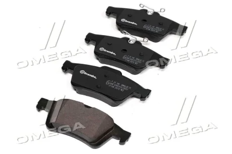 Колодка гальм. диск. FORD C-MAX, FOCUS, CITROEN C5 задн. (вир-во) BREMBO P24148