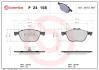 Тормозные колодки дисковые BREMBO P24 158 (фото 1)