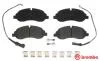 Тормозные колодки дисковые BREMBO P24 171 (фото 2)