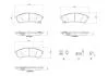 Тормозные колодки дисковые BREMBO P24 235 (фото 1)