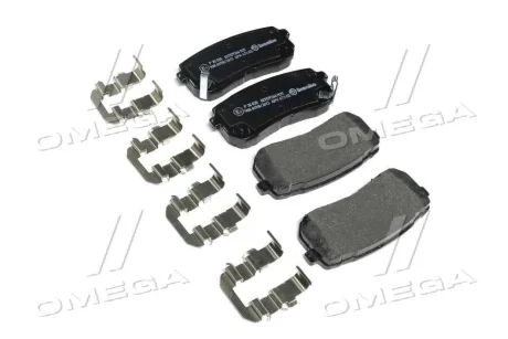 Тормозные колодки дисковые BREMBO P30 035