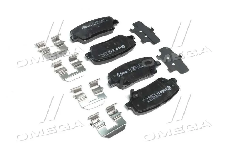 Гальмівні колодки дискові BREMBO P30063 (фото 1)