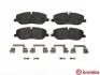 Тормозные колодки дисковые BREMBO P44014 (фото 2)