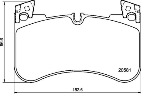 Гальмівні колодки дискові BREMBO P44 029