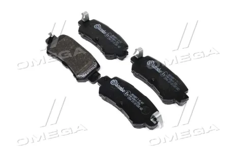 Гальмівні колодки, дискові BREMBO P49047