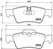 Тормозные колодки дисковые BREMBO P50064 (фото 1)