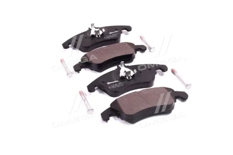 Колодка гальм. диск. MB C-CLASS (W 204) 200-350 07-, E-CLASS (W212) 200-350 08 - передн. (вир-во BRE BREMBO P50069