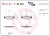 Колодки тормозные BREMBO P50 082 (фото 1)