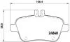 Гальмівні колодки, дискові BREMBO P50091 (фото 1)
