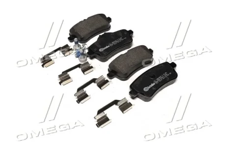 Колодка гальм. диск. MB GL-CLASS 2012-, M-CLASS 2011- задн. (вир-во) BREMBO P50099