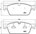 Тормозные колодки дисковые BREMBO P50102 (фото 1)