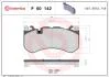 Гальмівні колодки дискові BREMBO P50 142 (фото 1)