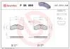 Тормозные колодки дисковые BREMBO P56 069 (фото 1)