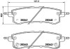 Колодки гальмівні дискові BREMBO P56082 (фото 1)