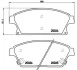 Колодка гальм. диск. CHEVROLET CRUZE 1.6-2.0CDI 05/09 - передн. (вир-во) BREMBO P59077 (фото 1)