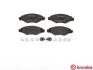 Тормозные колодки дисковые BREMBO P61 063 (фото 2)