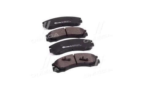 Колодка гальм. диск. MITSUBISHI LANCER VI (CK/P_A), OUTLANDER, PAJERO II (V2_W) передн. (вир-во BREM BREMBO P61089
