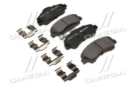 Гальмівні колодки, дискові BREMBO P61113