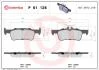 Тормозные колодки дисковые BREMBO P61 126 (фото 1)