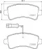 Тормозные колодки дисковые BREMBO P61 130 (фото 1)